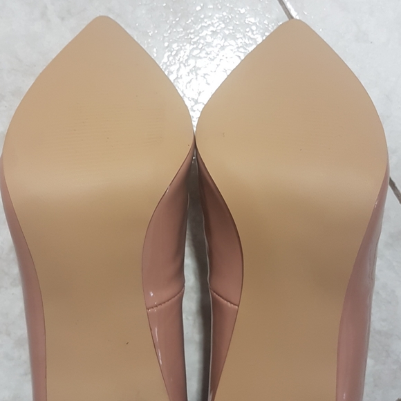 NEW Steve Madden Rose Blush Patent Heels | Size 8 - Picture 12 of 13